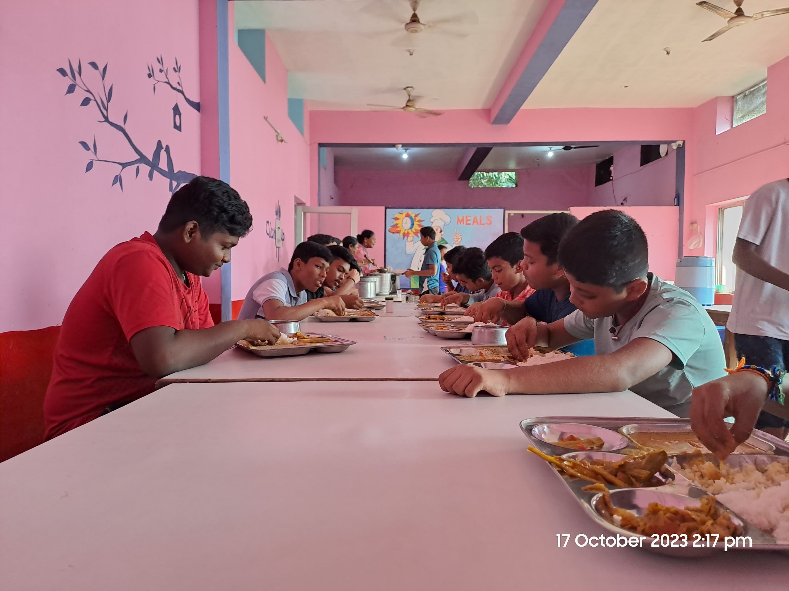 Hostel Dining Area